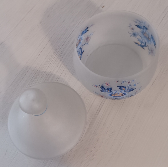 FROSTED GLASS JAR - Picture 2 of 2